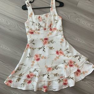 Francesca’s floral dress
